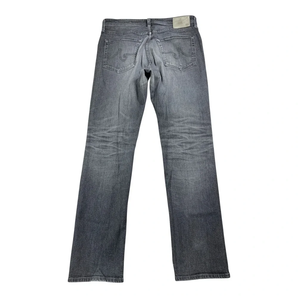 AG Adriano Goldschmied The Everett Jean 34x34 Black Slim Straight AG-ED Denim